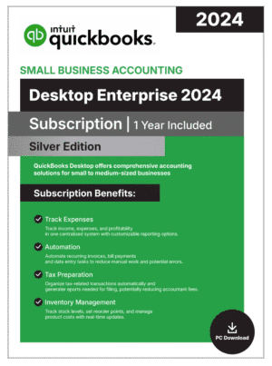 QuickBooks Desktop Enterprise 2024- 1 Year Subscription